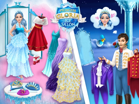 Скачать Princess Gloria Ice Salon - Frozen Beauty Makeover