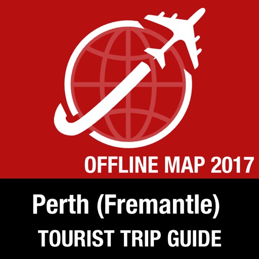 Perth (Fremantle) Tourist Guide + Offline Map