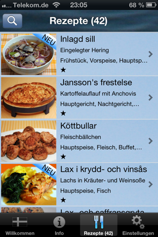 Köttbullar - Die Koch-App für das iPhone screenshot 2