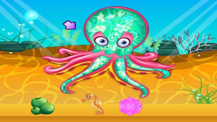 Cute Octopus Care - Pets Salon
