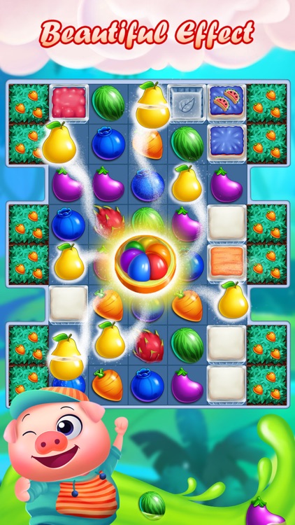 Monster Fruit Pop Jam: match 3 games matching free screenshot-0