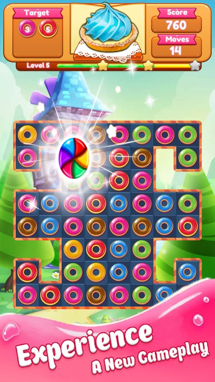 Donut Blast Legend - Yummy Delicious Match 3 Game