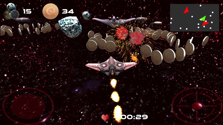 3D Space Adventure Fighter