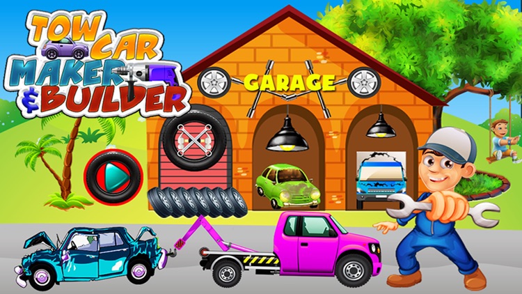 Tow Car Maker & Builder – Garage Games