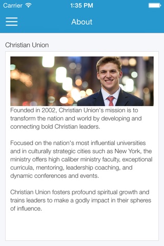 Christian Union Inc. screenshot 2