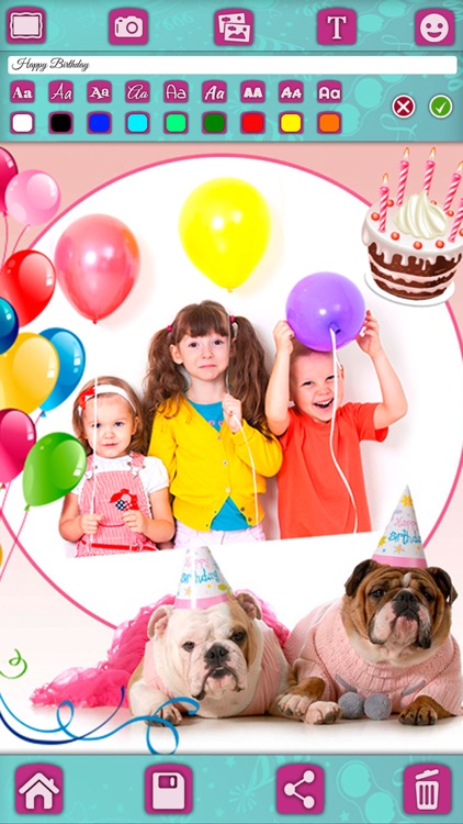 Birthday greeting cards photo editor – Pro screenshot-3