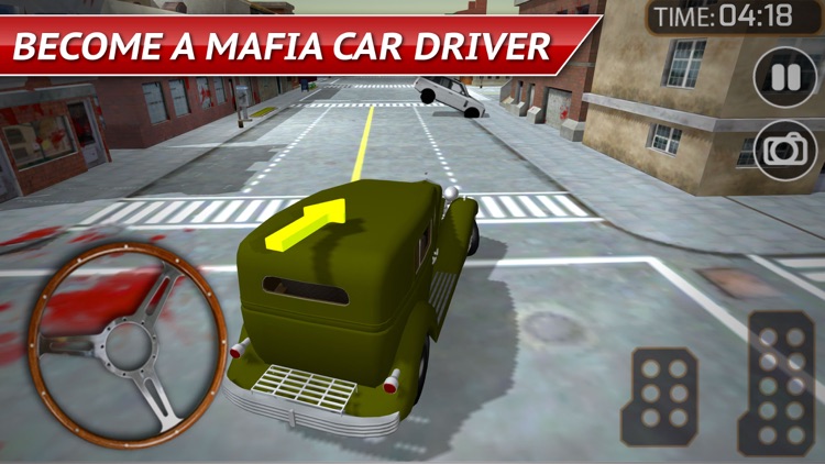 3D Mafia Car Driving Simulator 2017 screenshot-4