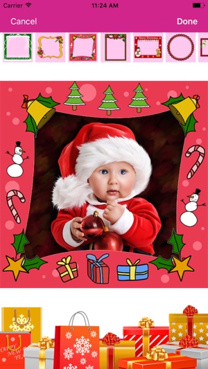 Merry Christmas Photo Frames Editor & Xmas Collage(圖5)-速報App