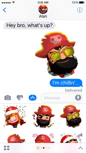 Pirate Kings Animated Stickers for Apple