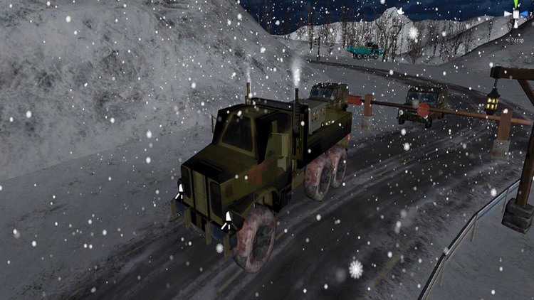 Snow Army Truck Drive:Offroad Truck Simulator