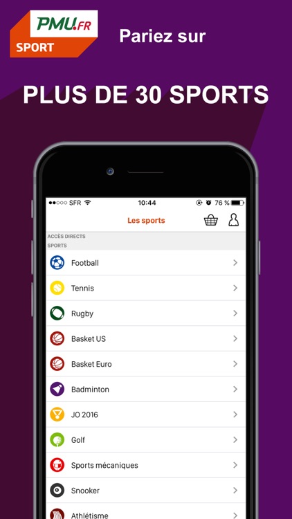 PMU Sport - Paris sportifs et cotes en direct screenshot-3