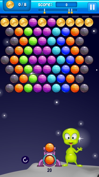 Bubble Shooter Space - Bubble Blast screenshot-3