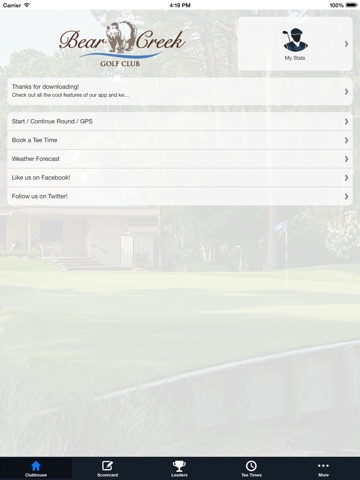 Bear Creek Golf Club SC screenshot 2