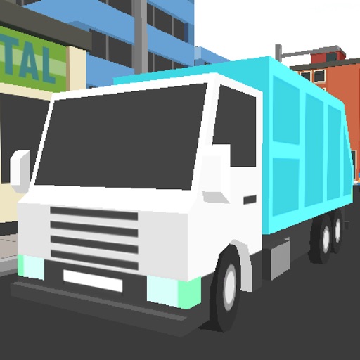 Block Truck Driver icon
