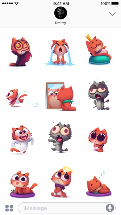 Taffy Cat in Love – Emoji & Stickers screenshot 3
