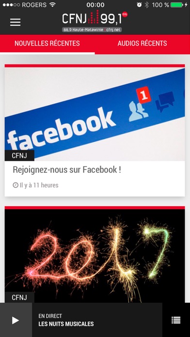 Screenshot #1 pour CFNJ-FM