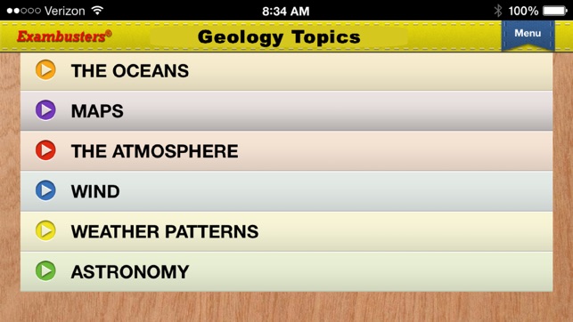 Praxis II Earth Science Flashcards Exambusters(圖2)-速報App