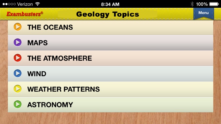 Praxis II Earth Science Flashcards Exambusters