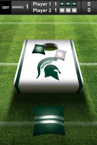 Michigan State Spartans Cornhole screenshot 2