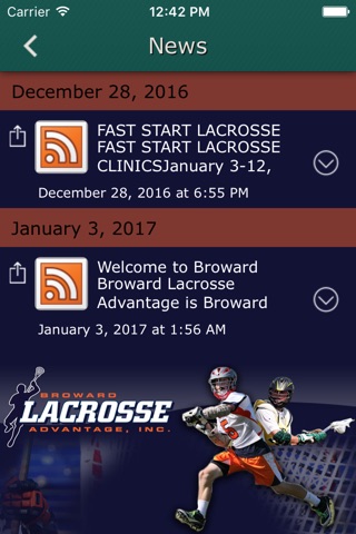 Broward Lacrosse Advantage screenshot 3