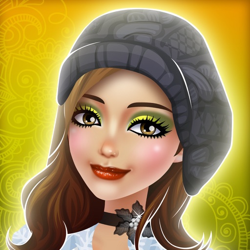 Ladies in Stylish Hats - Teens beauty salon Icon