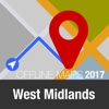 West Midlands Offline Map and Travel Trip Guide