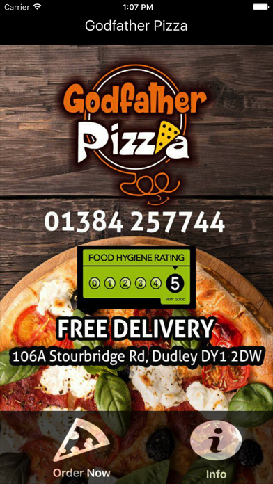 How to cancel & delete Godfather Pizza, Dudley from iphone & ipad 1