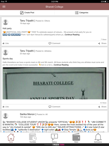 Bharati College screenshot 3
