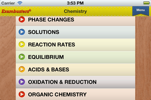 Praxis II Chemistry Prep Flashcards Exambusters screenshot 3