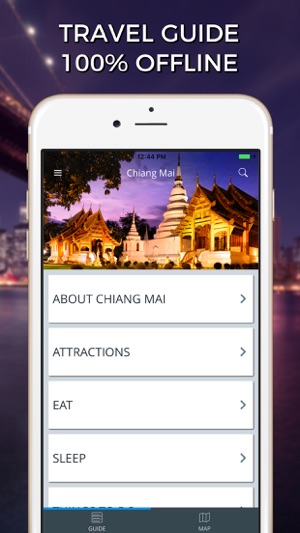 Chiang Mai Travel Guide with Offline Str