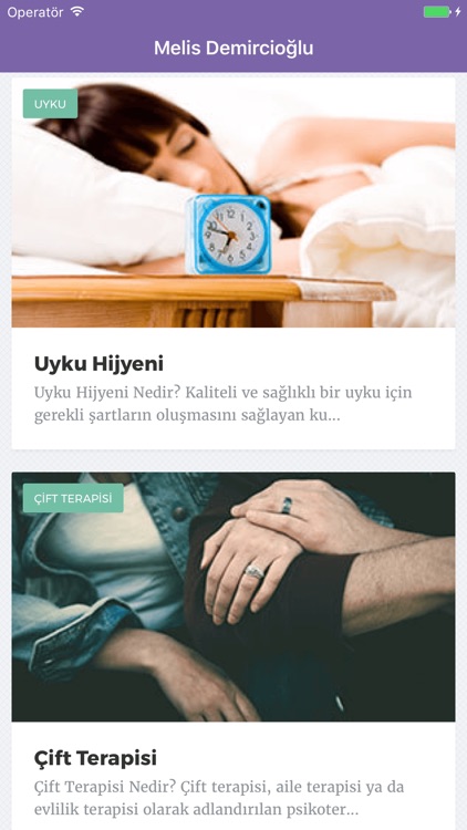 Uzman Psikolog Melis Demircioglu