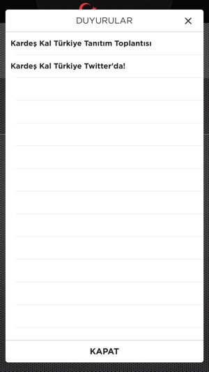 Kardeş Kal Türkiye(圖2)-速報App