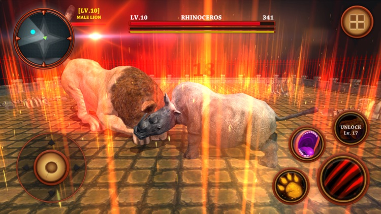 Rhino Africa Simulator : Wild Animal Survival Game