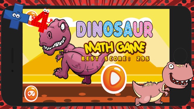 Dinosaur Math Games:Educational For Kid 