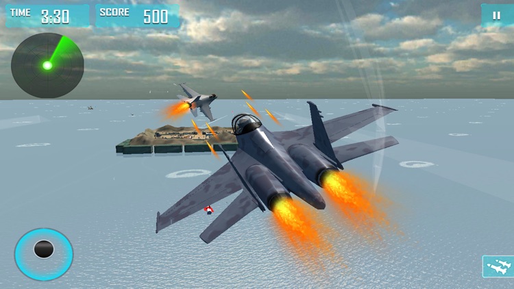 US Army Air Force Dog Fight Combat: 3D Flying Game