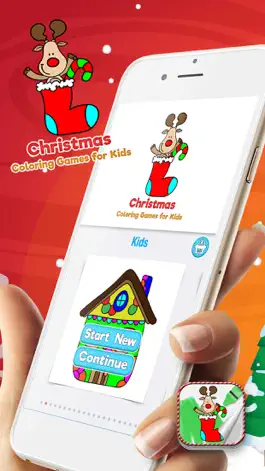 Game screenshot Christmas Coloring Games for Kids mod apk