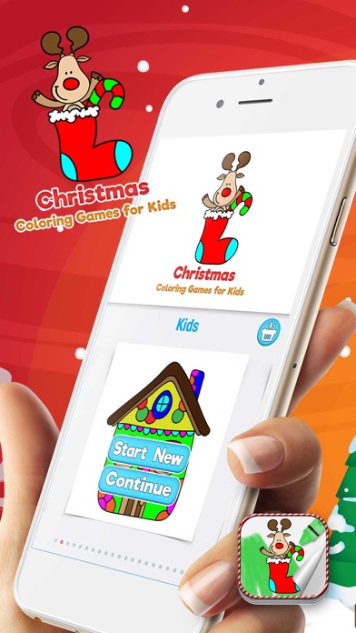 How to cancel & delete Christmas Coloring Games for Kids from iphone & ipad 1