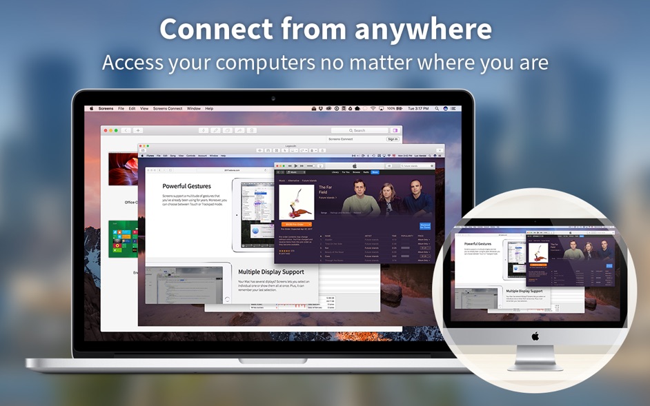 Screens 4.5.2  Powerful Screen Sharing and VNC client