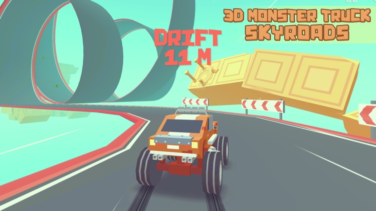3D Monster Truck: SkyRoads
