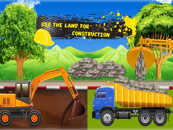 子供の道路建設＆ビルド