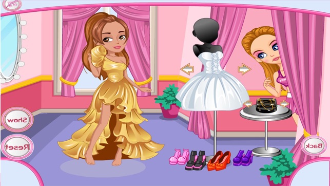 Doll Princess Salon Fashion Superstar DressUp Game(圖4)-速報App