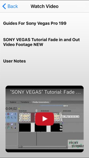 Video Guides For Sony Vegas Pro(圖3)-速報App