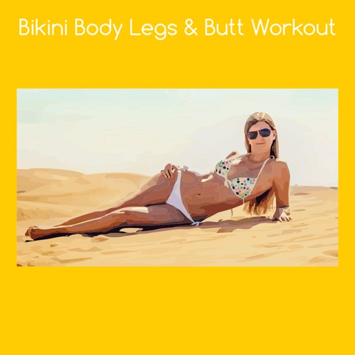 Bikini body legs And butt workout icon