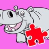 Hippo Cartoon Jigsaw Puzzles For Kids Version