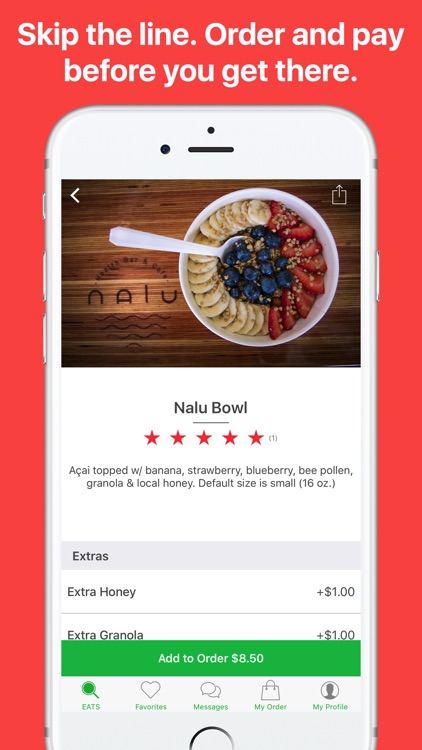Eats - Order Food Ahead and Skip the Line