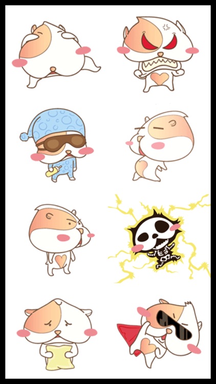 Little Hamster Stickers