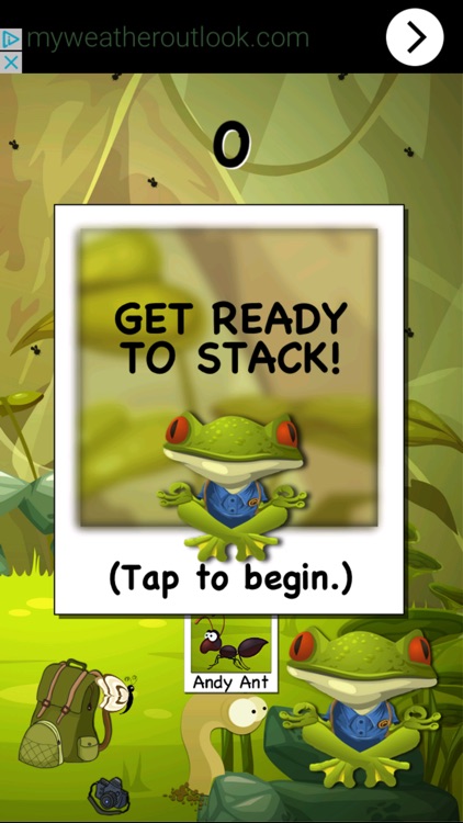 Froggie Frog's Bug Stack screenshot-1