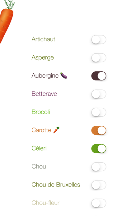 Légumes de saison screenshot 2