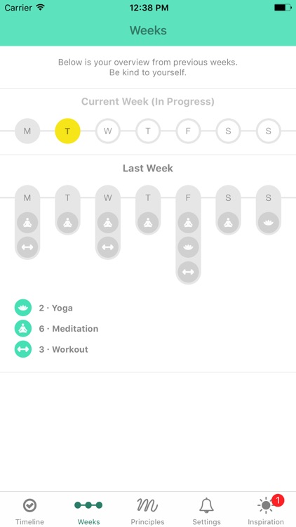 Mindful: track your mindful events