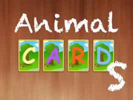 Animal Cards stickers comes with pictures and names of animals on cards